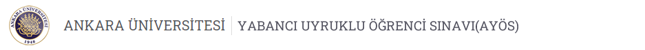 Yabancı Uyruklu Öğrenci Sınavı Logo